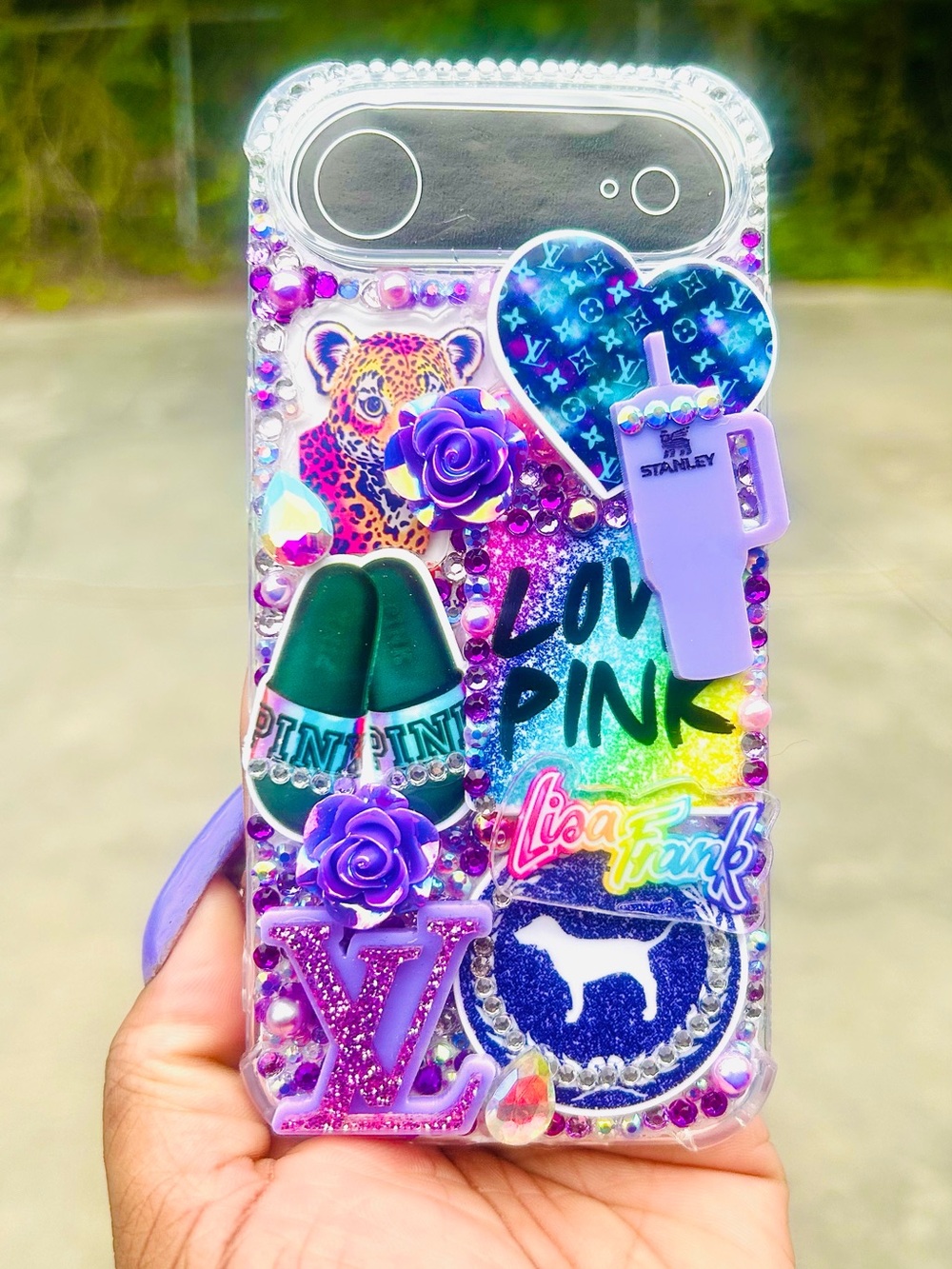 iPhone 17 AIR💜Bling Case